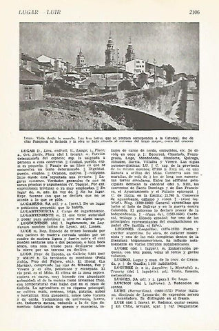 LAMINA VOX 16876: Vista de Lugo desde la muralla