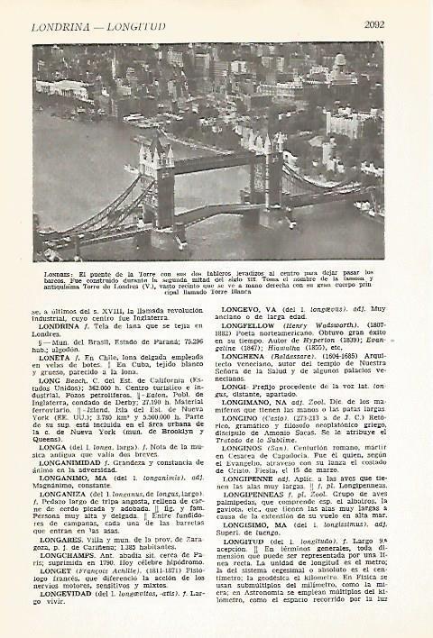 LAMINA VOX 16873: Puente de  la Torre de Londres