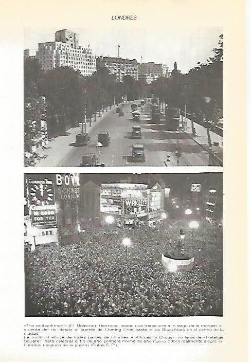 LAMINA VOX 16868: The Embankment y Picadilly Circus de Londres