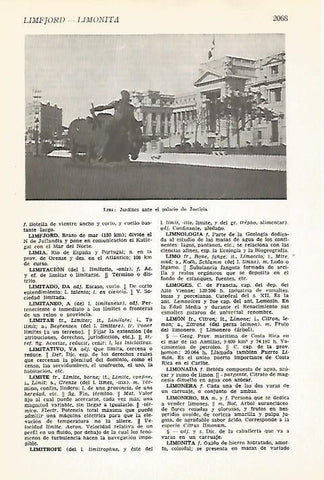 LAMINA VOX 16863: Palacio de Justicia de Lima, Peru