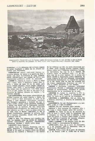 LAMINA VOX 16862:  Paisaje del norte de Liechtenstein