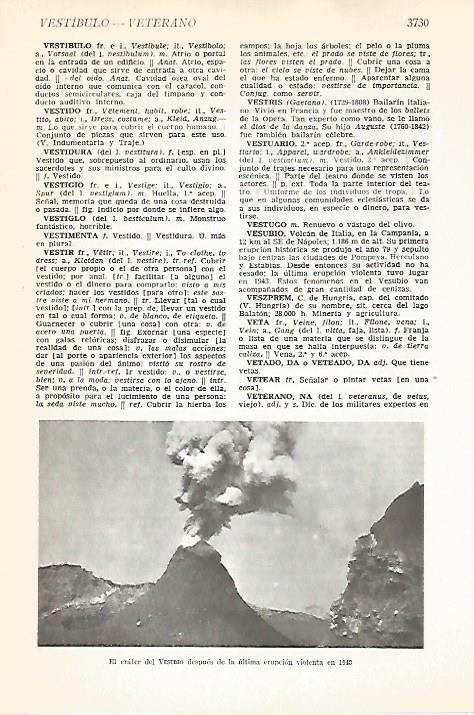 LAMINA VOX 16772: Crater del Vesubio