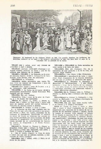 LAMINA VOX 16767: El boulevard d elos Italianos, Paris