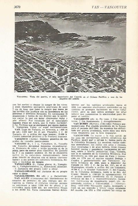 LAMINA VOX 16760: Puerto de Vancouver