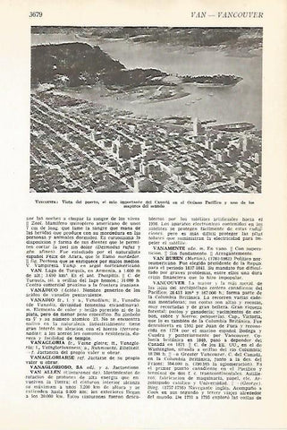 LAMINA VOX 16760: Puerto de Vancouver