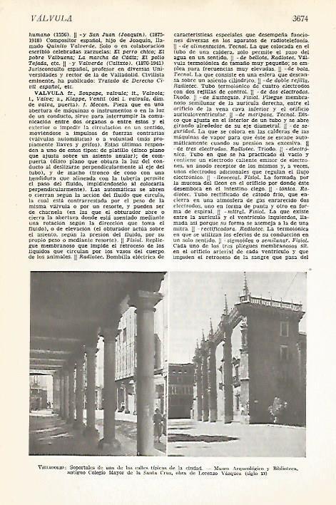 LAMINA VOX 16758: Vistas de Valladolid