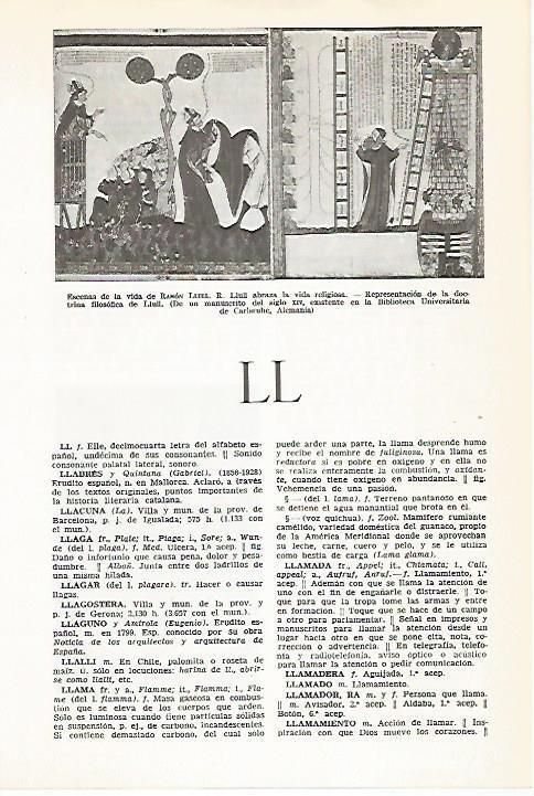 LAMINA VOX 16881: Escenas de la vida de Ramon Llull