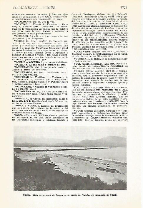 LAMINA VOX 16787: Playa de Ereaga en Guecho, Vizcaya
