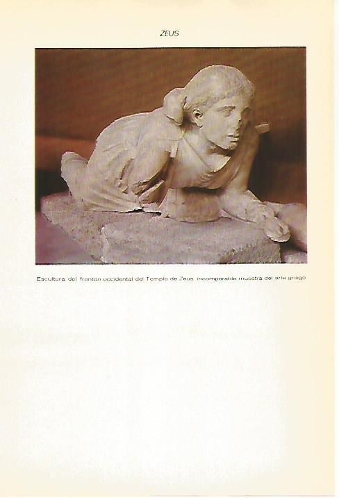 LAMINA VOX 16817: Escultura del Templo de Zeus 