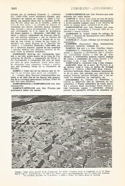 LAMINA VOX 16813: Vista aerea de Zamora