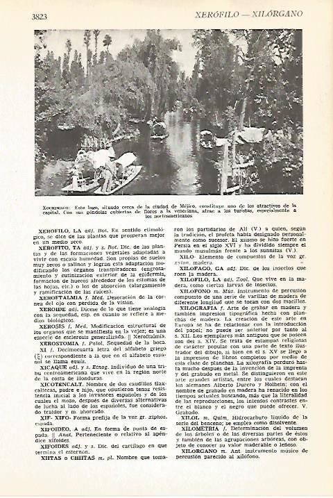 LAMINA VOX 16805: Lago Xochimilco, Mexico