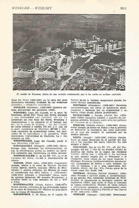 LAMINA VOX 16801: Castillo de Windsor