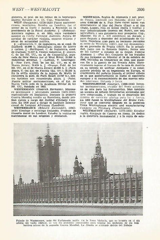 LAMINA VOX 16798: Palacio de Westminster o Parlamento de Londres
