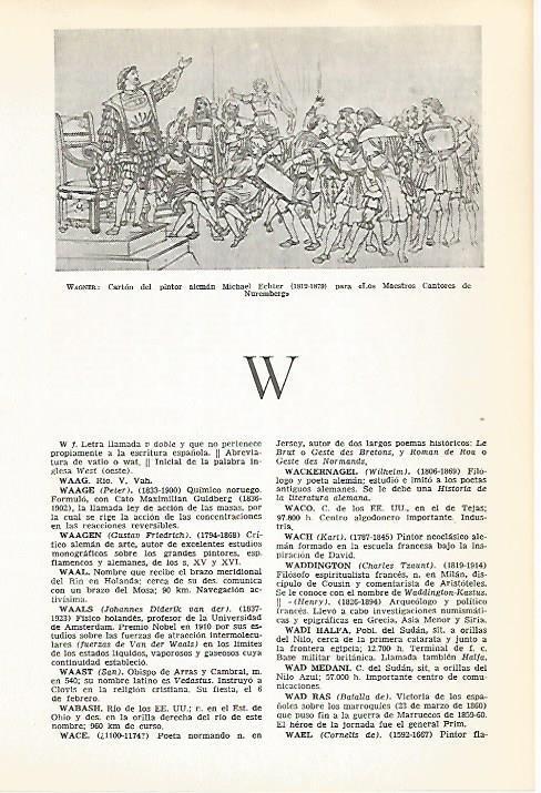 LAMINA VOX 16795: Carton del pintor Michael Echter
