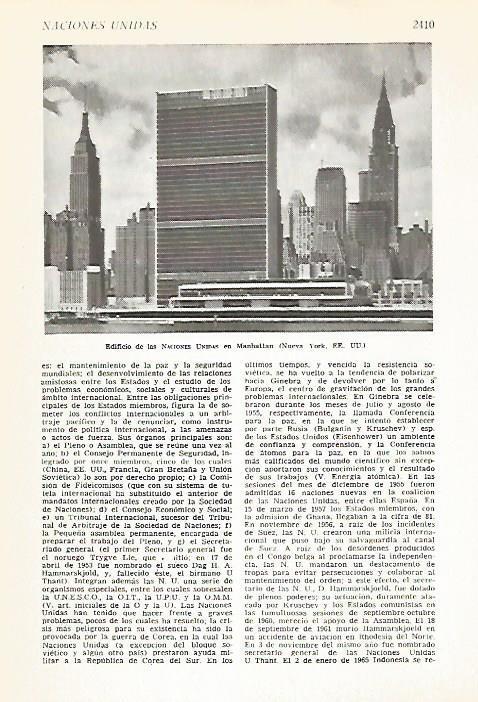 LAMINA VOX 16964: Edificio de la ONU en Nueva York