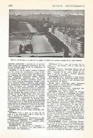 LAMINA VOX 16958: El rio Isar en su paso por Munich, Alemania