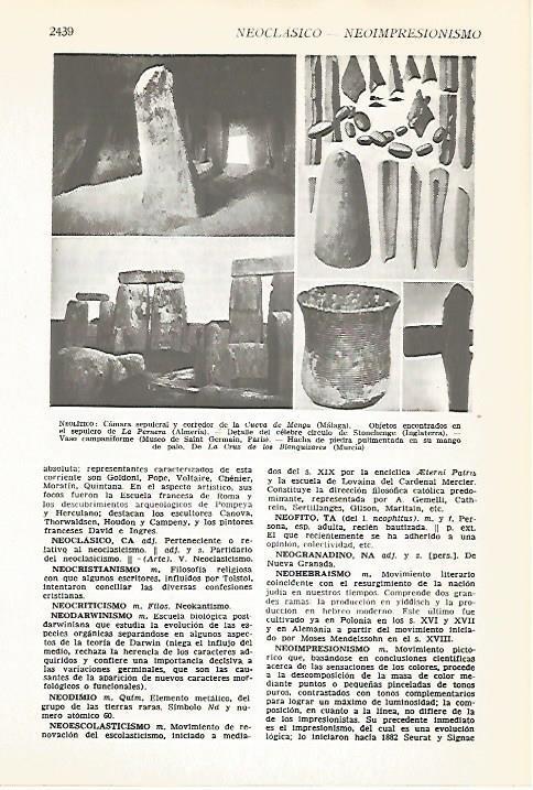 LAMINA VOX 16976: Neolitico