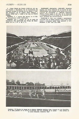 LAMINA VOX 17004: Estadio de Atenas en 1896