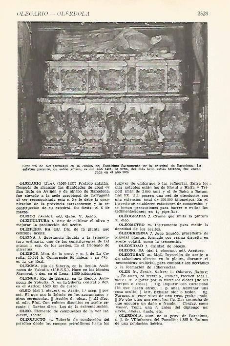 LAMINA VOX 17003: Sepulcro de San Olegario en la catedral de Barcelona