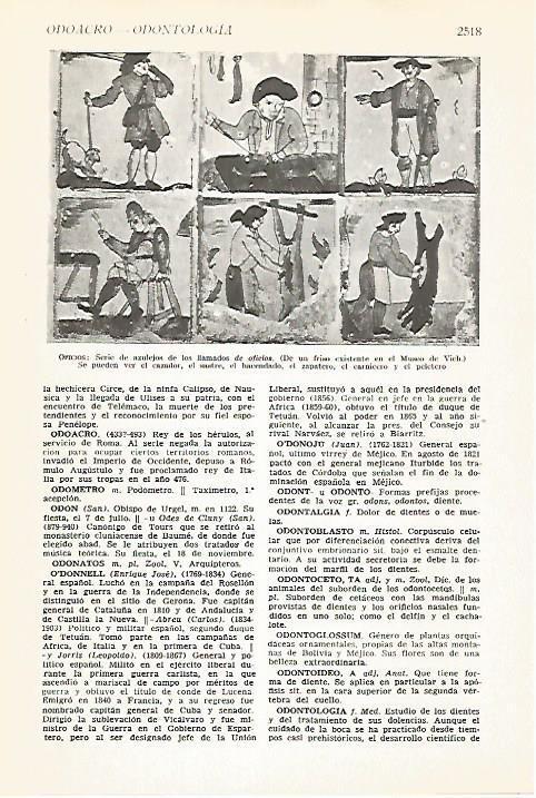 LAMINA VOX 17001: Azulejos de oficios del Museo de Vic, Barcelona
