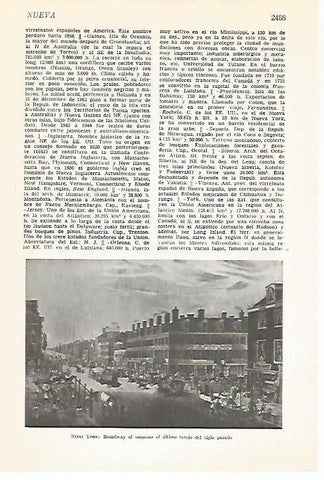 LAMINA VOX 16989: Broadway en el siglo XIX