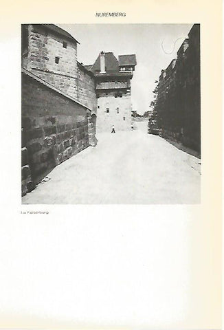 LAMINA VOX 16987: La Kaiserburg en Nuremberg, Alemania
