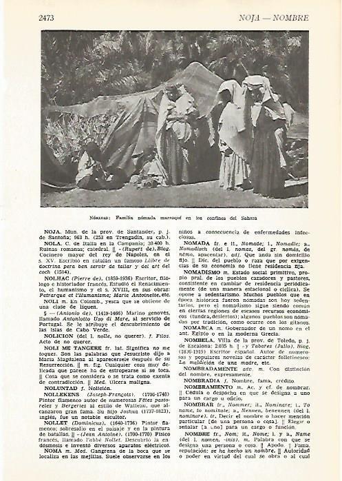 LAMINA VOX 16984: Familia nomada de Marruecos en el Sahara