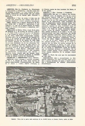 LAMINA VOX 16993: Vista de Orense