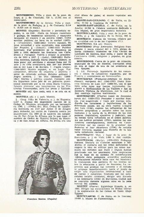 LAMINA VOX 16946: Francisco Montes, Paquiro