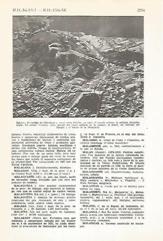 LAMINA VOX 16893: Castillo de Gibralfaro en Malaga