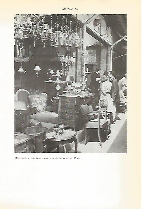 LAMINA VOX 16916: Mercado de antigüedades en Paris