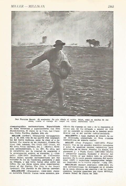 LAMINA VOX 16932: El sembrador, por Jean François Millet