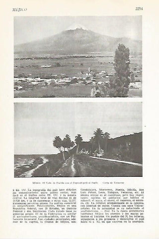 LAMINA VOX 16920: Valle de la Puebla y costa de Veracruz, Mexico
