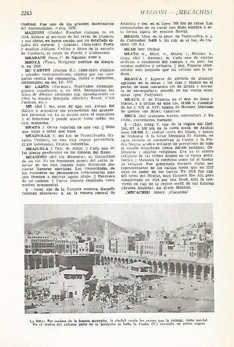 LAMINA VOX 16917: Vista de La Meca, Arabia Saudi