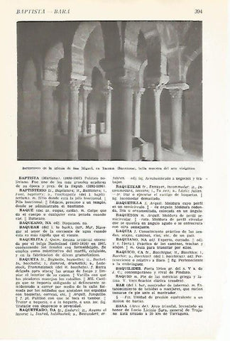 LAMINA VOX 16592: Baptisterio de la iglesia de San Miguel de Terrassa, Barcelona