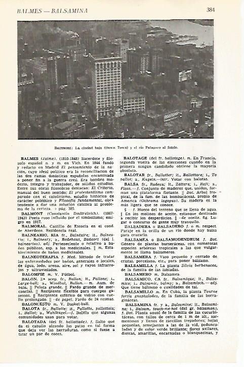 LAMINA VOX 16590: Vista aerea de Baltimore