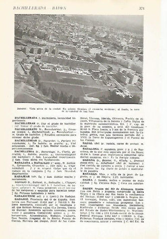 LAMINA VOX 16589: Vista aerea de Badajoz