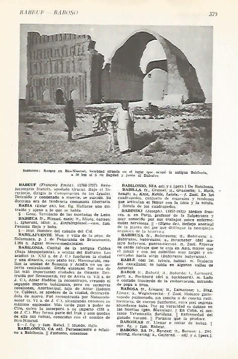 LAMINA VOX 16588: Ruinas de Babilonia, Irak
