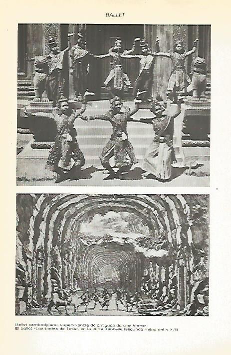 LAMINA VOX 16587: Baile de Camboya y Las Bodas de Tetis