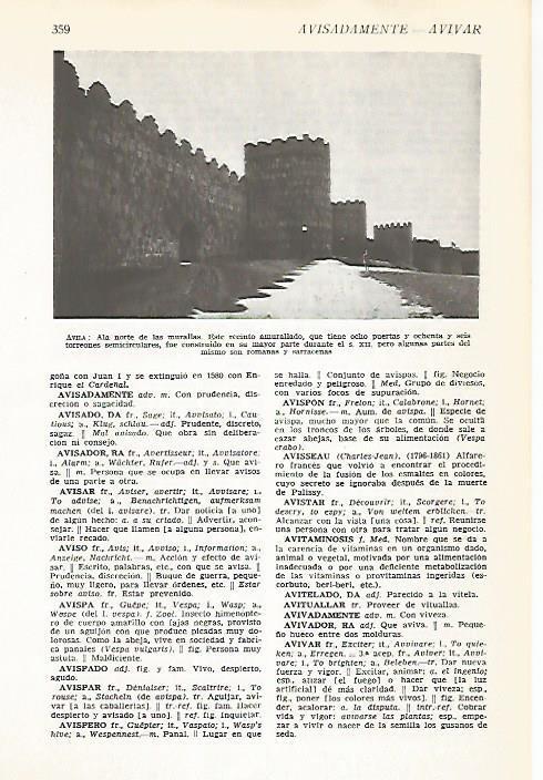 LAMINA VOX 16584: Murallas de Avila