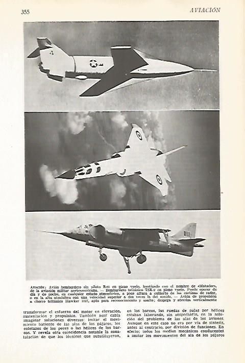LAMINA VOX 16583: Avion bombardero sin piloto