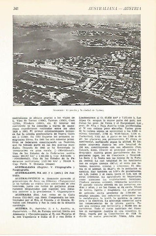 LAMINA VOX 16580: Puerto de Sydney, Australia