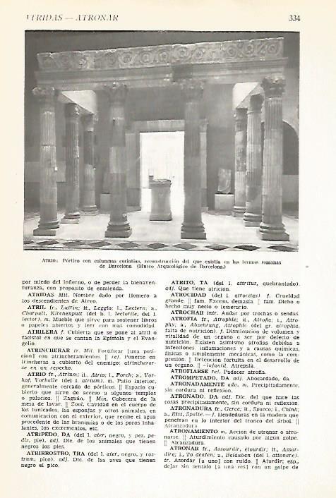 LAMINA VOX 16577: Reconstruccion de las termas romanas de Barcelona