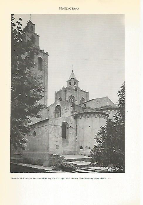 LAMINA VOX 16594: Monasterio de Sant Cugat del Valles, Barcelona