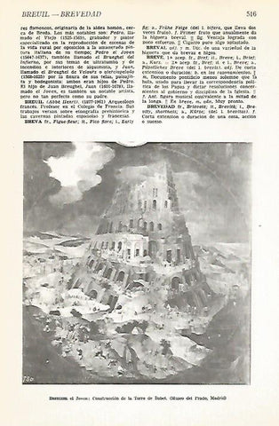 LAMINA VOX 16618: Torre de Babel, por Breughel el Joven