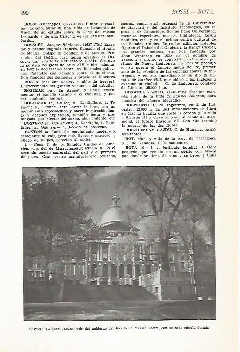 LAMINA VOX 16616: State House de Boston, Estados Unidos