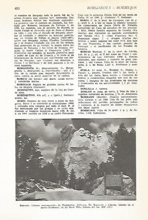 LAMINA VOX 16613: Monte Rushmore, Estados Unidos