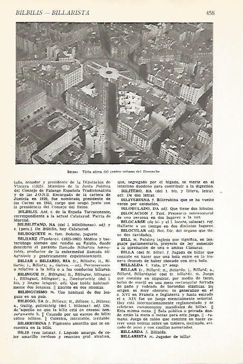 LAMINA VOX 16607: Vista aerea de Bilbao