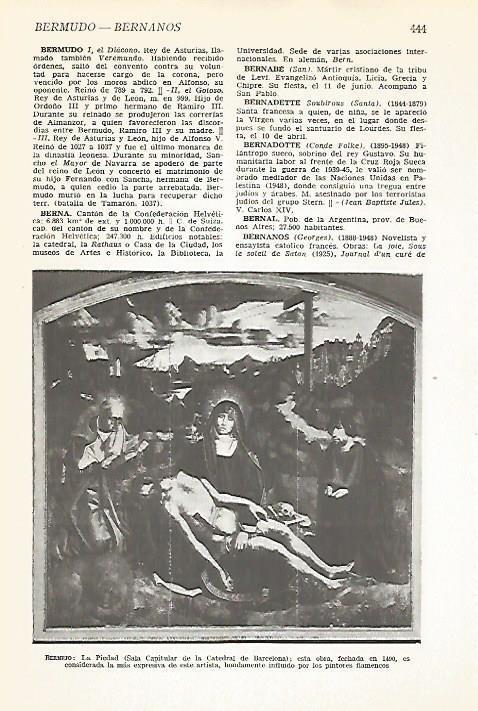 LAMINA VOX 16604: La Piedad, por Bermejo