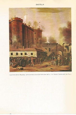 LAMINA VOX 16600: La toma de la Bastilla